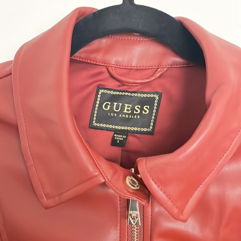 Guess Leather Jacket - image 4